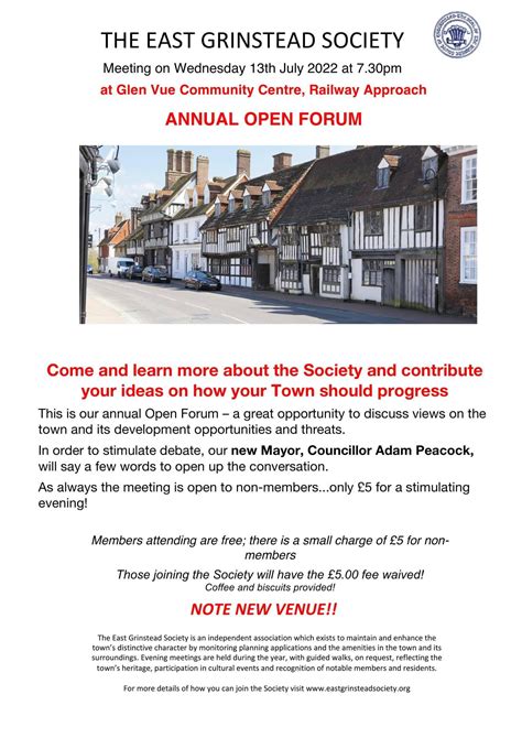 east grinstead society